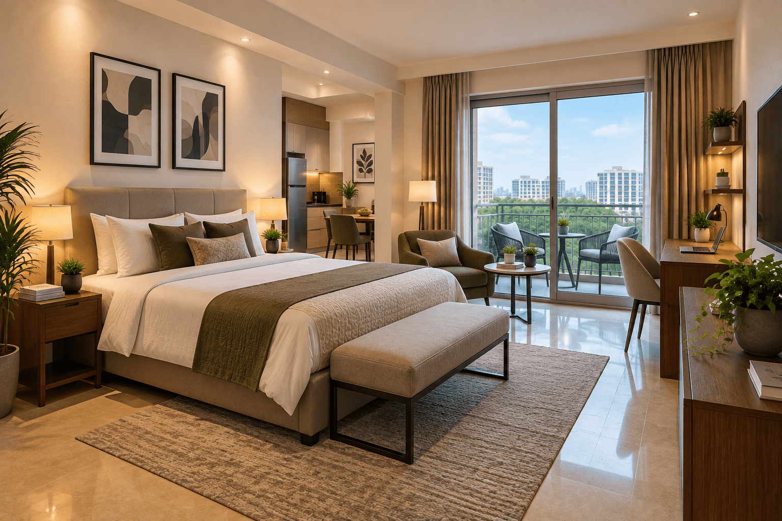 Service Apartments in short stay