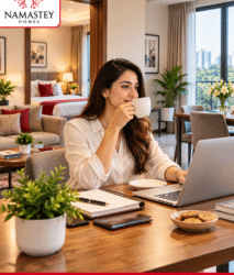 Luxury Service Apartments in Delhi – Premium Living with Namastey Homes