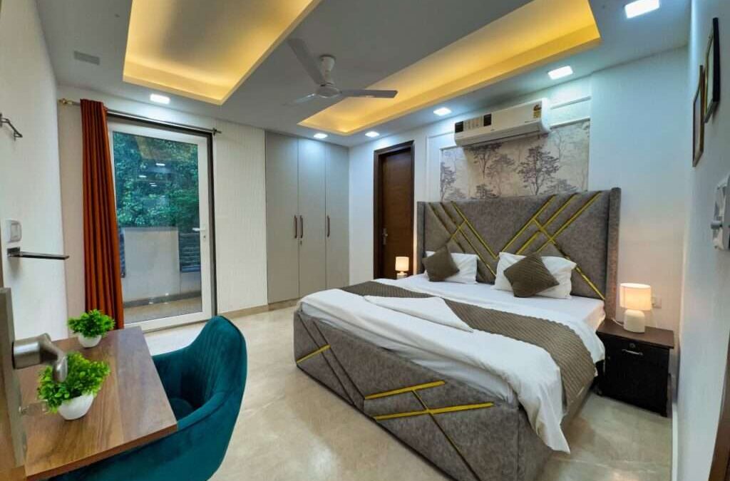 1BHK Service Apartments in Delhi – The Perfect Blend of Comfort, Privacy & Convenience