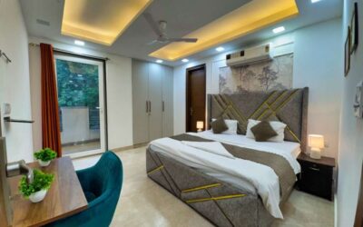 1BHK Service Apartments in Delhi – The Perfect Blend of Comfort, Privacy & Convenience