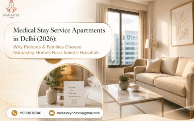 Medical Stay Service Apartments in Delhi (2026): Why Patients & Families Choose Namastey Homes Near Saket’s Hospitals