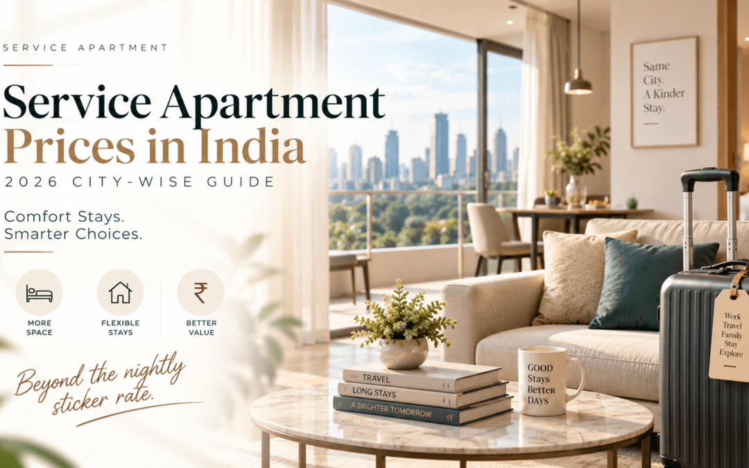 Service Apartment Price in India 2026: Complete City-Wise Cost Guide