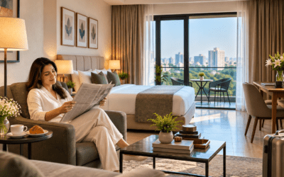 Service Apartments in Saket – Comfortable & Flexible Stays with Namastey Homes