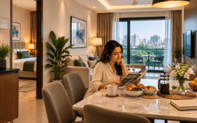 Service Apartments in Delhi NCR – Comfortable Stays with Namastey Homes
