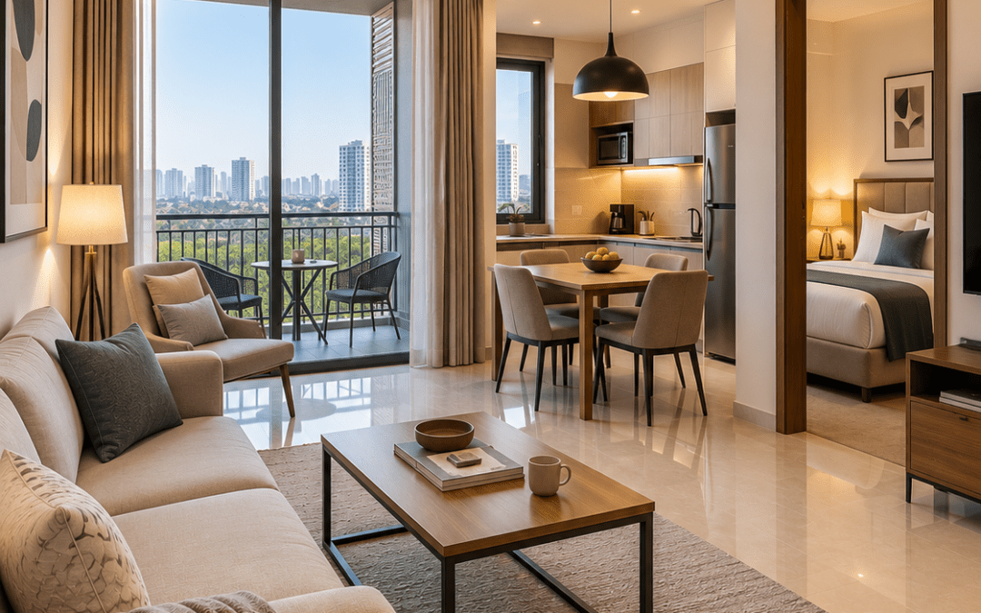 Service Apartments in Saket Delhi – Comfortable Stays with Namastey Homes
