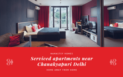 Serviced apartments near Chanakyapuri Delhi